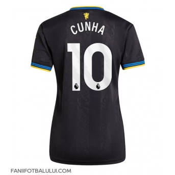 Manchester United Matheus Cunha #10 Tricou Fotbal Replică 2025-26 Femei Treilea